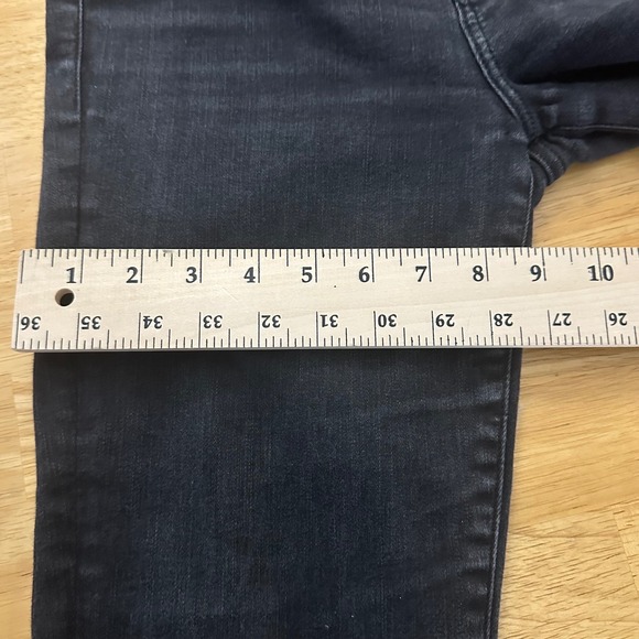 Abercrombie‎ Fitch Simone High Rise Super Skinny Jeans Black Size 29x8 Gunge - Picture 7 of 10